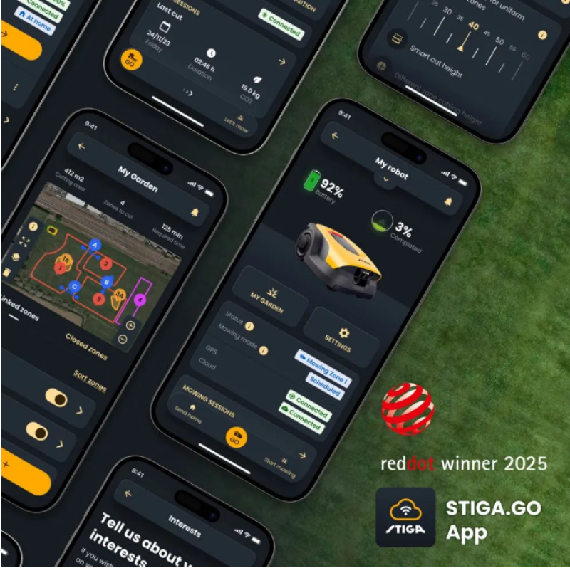 Nouveau robot sans fil RTK STIGA